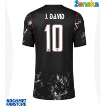 Kanada Jonathan David #10 Gostujuci Dres za Ženska SP 2026 Kratak Rukav